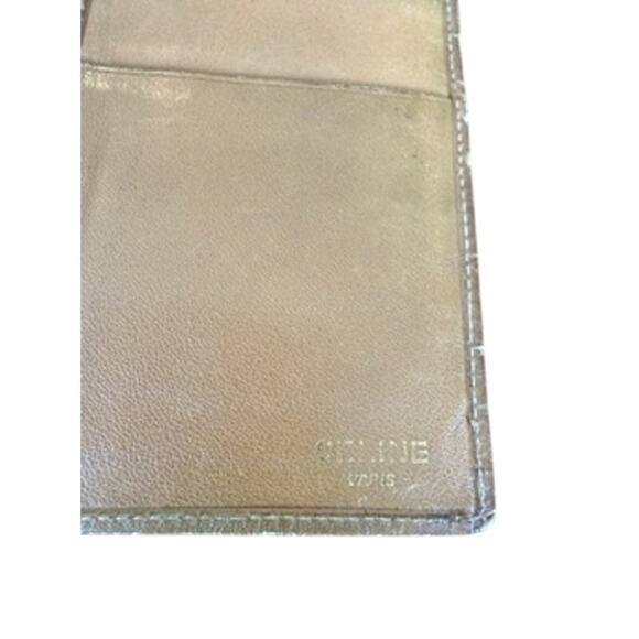 CELINE Long Billing Macadam Wallet*VINTAGE Project Wallet - Picture 3 of 8